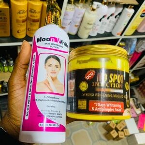 Moon White Skin Lotion and DCO No Spot Soap 2 in 1 set